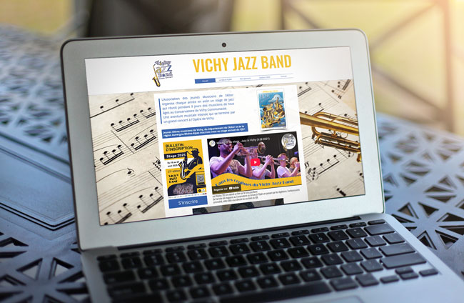 Site web du Vichy Jazz Band